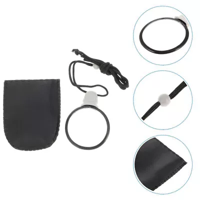 Necklace Magnifier Hanging Loupe Monocle Lens Coin Magnifying Glass • $9.87