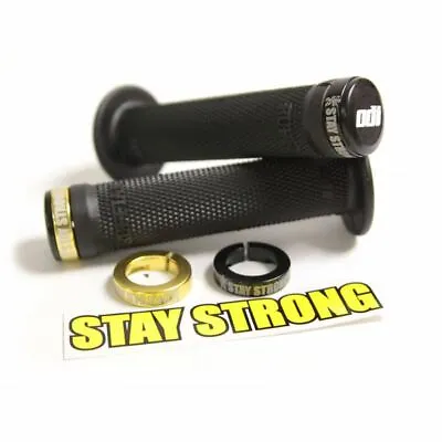 ODI Stay Strong BMX Lock On Grips 130mm - Black • £26.99
