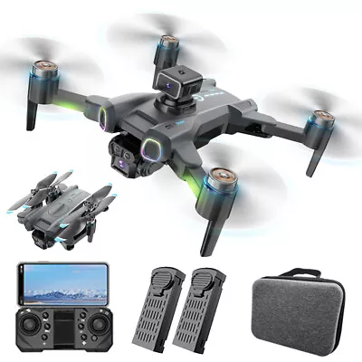 CS15 FPV Brushless Drone With 4K HD Camera WiFi RC Quadcopter Obstacle Avoidance • $46.99