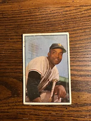 1953 Bowman Baseball Card #51 Monte Irvin Ex+ Lt Stains!!!!!!!!! • $7.50