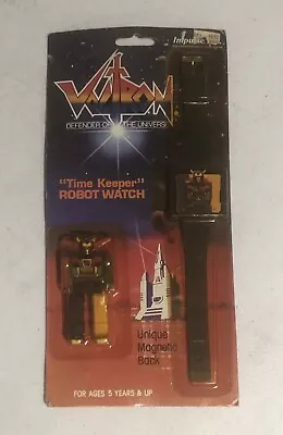 1985 Voltron Robot Watch Time Keeper New In Original Sealed Package Rare  18854 • $51