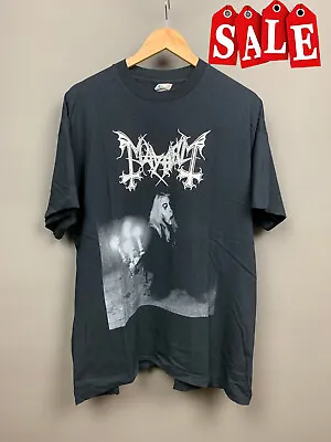 Mayhem 1997 Vintage T-Shirt Graphic Full Sizes Short Sleeve TE8364 • $16.99