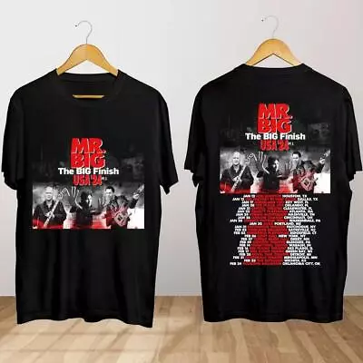 Mr Big The Big Finish Tour 2024 T Shirt  Mr Big Band Concert Shirt  The Big Fini • $19.99