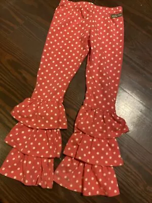 Girls Matilda Jane Polka For Ruffle Pants Size 4  • $9.50