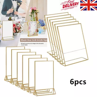 Exquisite Acrylic Wedding Table Card Holder For Phnom Penh Celebrations UK • £23.35