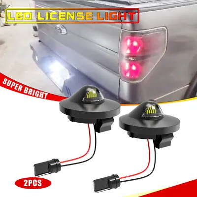 $9.53 • Buy 2Pcs  LED License Plate Light Replacement For Ford F150 F250 F350 1990-2014