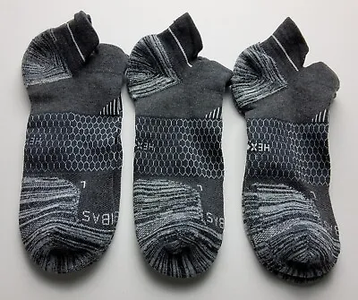 Bombas Hex-Tec Athletic Ankle Socks Lot Of 3 Size XL (All Labeled Lefts) • $22.99
