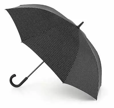 Fulton Knightsbridge Executive City Black Stripe Walking Umbrella • £31.99