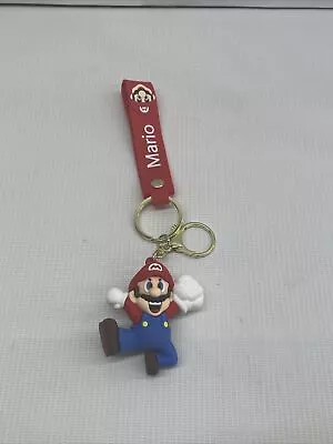Super Mario Backpack Buddies Mario Rubber Keychain Hanger U.S. Seller #2 New • $9.95