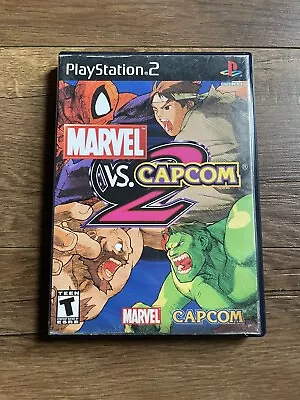 Marvel Vs. Capcom 2 (PlayStation 2 2002) PS2 Works CIB Complete • $199.95