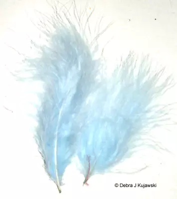 Quality Feathers LIGHT BLUE Marabou 3-8  L 7 Grams Approx 35 Ct • $3.15