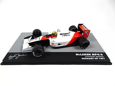 Formula 1 McLaren MP4/6 Ayrton Senna Germany GP 1991 - 1:43 CAR 714 • $29.90