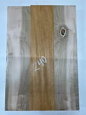 Ambrosia Maple + Honduran Mahogany Guitar Body Blank | 21 X 14x 1-3/4  #240 • $15.99