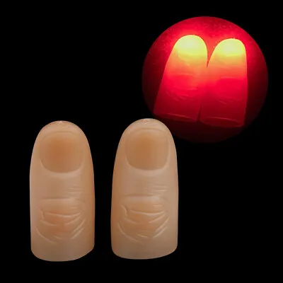 Trick Prop Show Kids Adults Stage Led Flashing Finger Gift Thumbs Light • £5.10