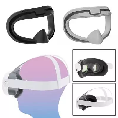Silicone-Face-Mask-For-Oculus 3-Sweatproof-Washable-Sweat-Dust-Resistan✨a W3P3 • $11.89