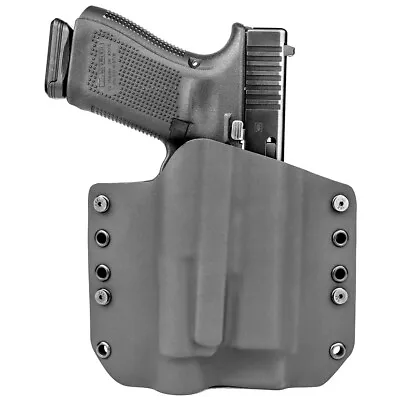 OWB Kydex Holster For Hanguns W/Olight Baldr S - MATTE BLACK • $44.99