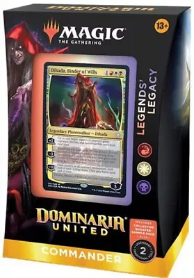 Magic The Gathering MtG TCG Dominaria United Legends' Legacy Commander Deck • $47.99