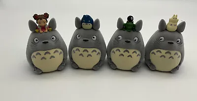 Studio Ghibli Totoro  Figure My Neighbor Totoro Felt Complete 4 Set Gasha 3inch • $50