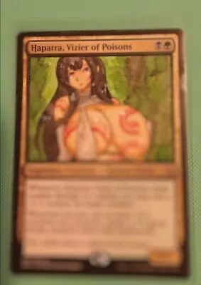 MtG Hapatra Viser Of Poisons Full Magic Altered Hand Painted Art Original Alter • $39