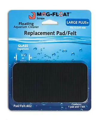 Mag Float Scraper Fits Large + 400 Attaches To Cleaner Felt Pad Replacement NEW • $11.99