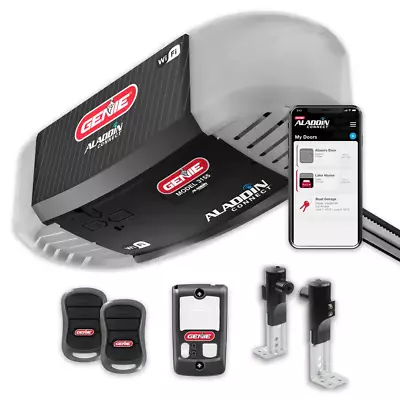 Belt Drive Smart Garage Door Opener 3/4 HP Ultra-Quiet App Controlled DC Motor • $237.78