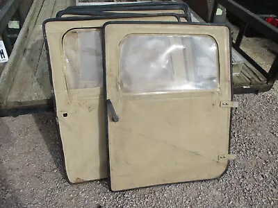 Lot Of 6 Passenger Front Used TAN Soft Doors For HMMWV M998 • $399