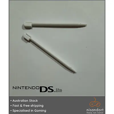 2x Nintendo DS Lite Stylus White 🕹 (USG-004) - Free Post - Aust Seller • $4.95