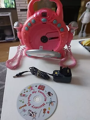ELC Early Learning Centre Sing A Long CD Player Karaoke Machine • £19.99