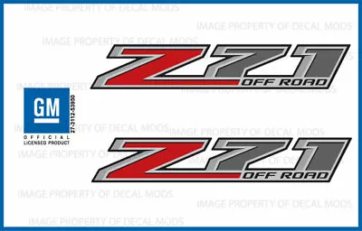 (2x) 14-17 Z71 Off Road Decals - F Stickers Parts Chevy Silverado GMC Sierra 4x4 • $41.05