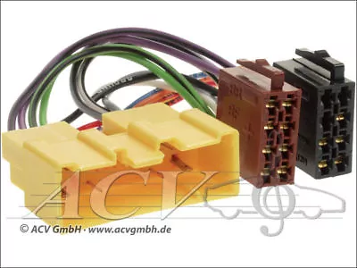 ISO Radio Adapter Mazda Premacy BT50 2 3 5 626 323 Connection Cable Radio Adapter • $15.97