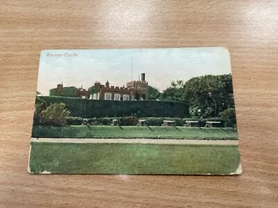 Postcard - Walmer Castle Dover Kent Posted 1908 • £2