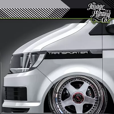 VW Transporter Wing Vinyl Decal Kit - T4 T5 T6 -  Stickers - Camper Mods TCR V5 • $43.46