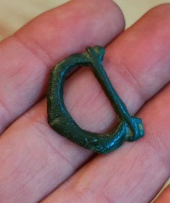 £3 • Buy Metal Detecting Find Single Looped Buckle 1250-1650 Medieval 263