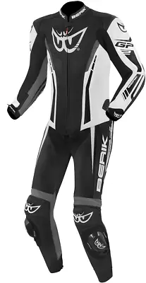 BERIK Motorbike Leather Suit Motorcycle CE Street Racing Riding Sports Suit • $259.05