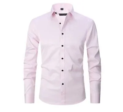 🔥HOT SALE 49% Off🔥Stretch Shirt-BUY 2 FREE SHIPPING -Men Non-iron Anti-wrinkle • $22.99