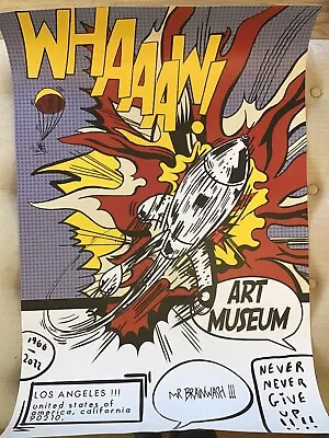 Mr Brainwash  Art Museum Poster! - LOS ANGELES ART MUSEUM • $150