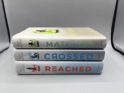 MATCHED TRILOGY Complete 3-Book Lot Ally Condie Hardcover • $15