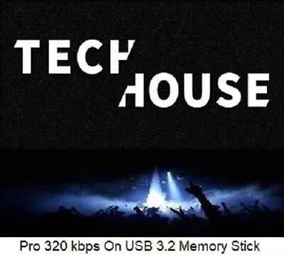 Tech House Vol. 3 Back Catalogue 9000 High Quality DJ Friendly MP3’s (On USB) • £49.99