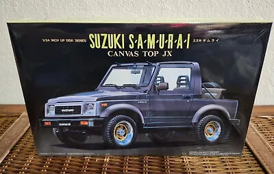 New FUJIMI 1:24 SCALE SUZUKI SAMURAI CANVAS TOP JX MODEL KIT 03048 Plastic Wrap • $59.99