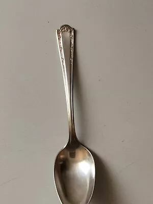 R.  Wallace  1835  Silver  LOUVRE  Silverplate  Solid Serving Spoon  1914 • $12