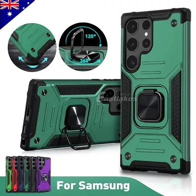 Heavy Shockproof Magnetic Case Cover For Samsung S24 S23 FE S22 S21+ Note20Ultra • $9.99