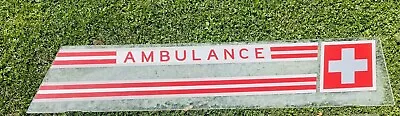 Vintage Ambulance / Funeral Hearse Advertising Sign - Coroner Estate • $149.99