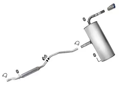 Exhaust System Muffler & Pipes For Jeep Patriot 2007-2011 Front Wheel Drive • $309