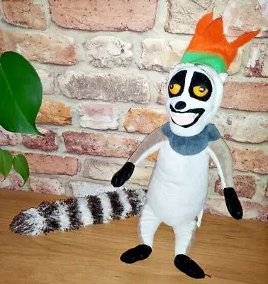 Plush King Of Madagascar Julien I Move A Lot King Lemuri King Julian The Lemur • $19