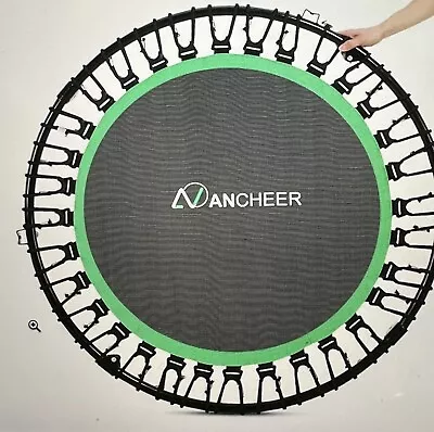 ANCHEER 40  Foldable Mini Trampoline Max Load 450lbs Fitness Trampoline • $61