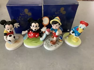 Kenleys Disney Ltd Edt. Rare Figures Choose Mickey Minnie Pinnochio Or Donald • £10.99