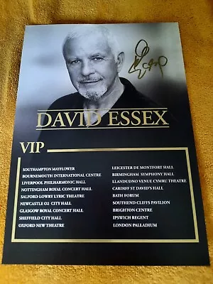 Signed DAVID ESSEX Poster • £2.50