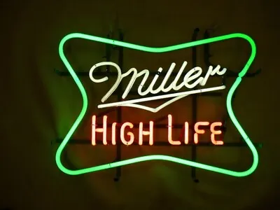 17 X14  Miller High Life Neon Sign Lamp Light Visual Collection Beer Bar L2353 • $123.35