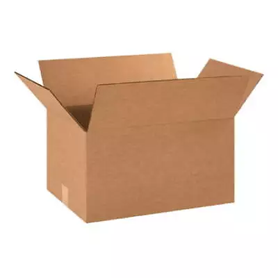Corrugated Boxes 18 X 12 X 10  ECT-32 Brown Shipping/Moving Boxes 25 Boxes • $67.10