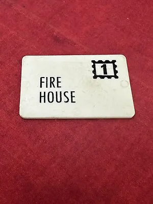 Fisher Price Little People Main Street Letters Mail FIRE HOUSE VTG 1986 • $5.97